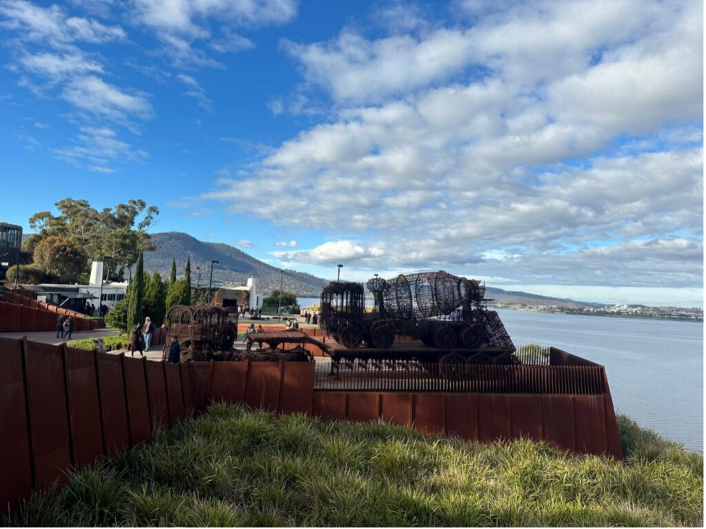 How a trip to MONA reminded me of the importance of choosing how to show up